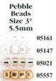 Pebble Beads Size 3° - Mill Hill Beads