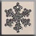 Small Snowflake Crystal Bright 12mm 12035