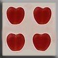 Small Channeled Heart 6mm