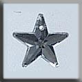 5 Pointed Crystal Star 10mm 12061