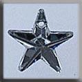 Large Five Pointed Star Crystal Bright 12166