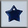 Small Flat Star Royal Blue 9mm 12173 