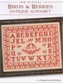 BIRDS & BERRIES   Antique Alphabet - JBW DESIGNS by Judy Whitman