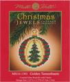 Golden Tannenbaum - Mill Hill Beaded Cross Stitch Kit - MH16-1301